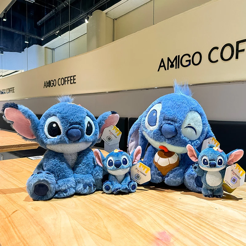 Lilo & Stitch Juguete de peluche con puntadas de coco/encanto para mochila/llavero: un recuerdo de regalo de cumpleaños perfecto para niñas