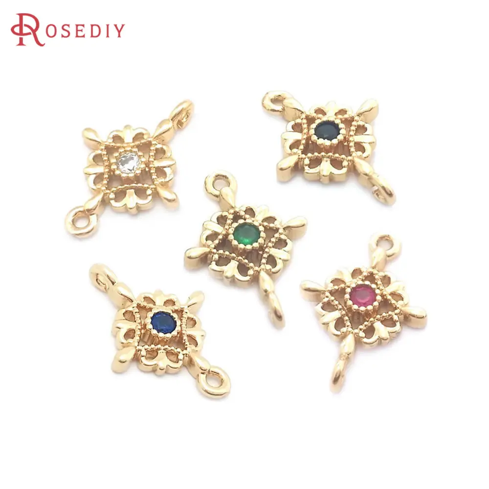 10PCS 18K Gold Colo… - image