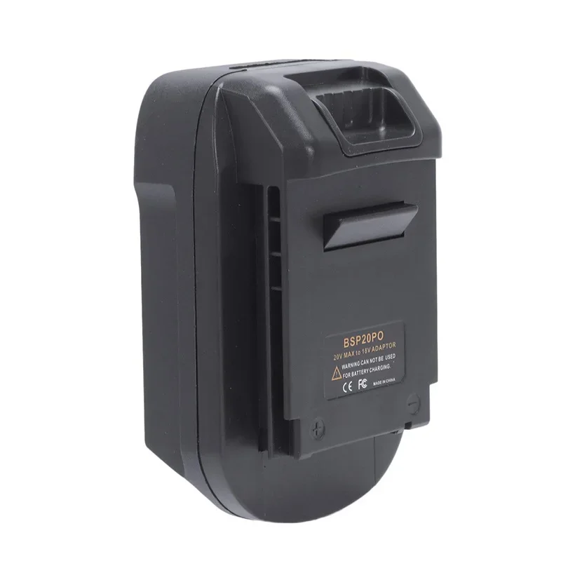 

BSP20PO Battery Adapter for Stanley for Porter Cable 18V Power Toolfor Black Decker 20V Lithium Battery PC18BLX PCC680L PC18B