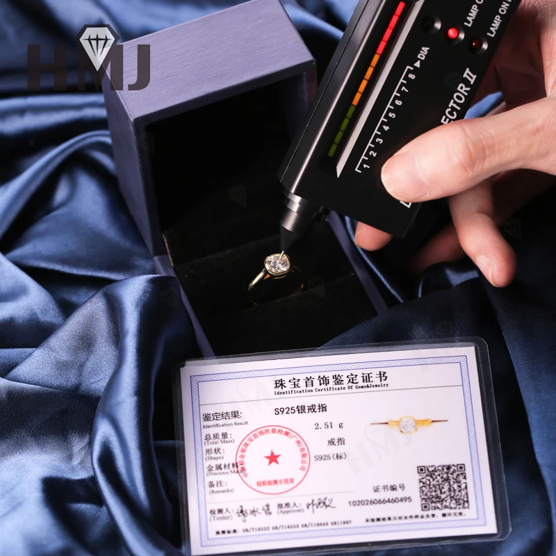 แหวนมอยส์ซาไนต์/พาราไบ 2 กะรัต ทรงคุชชั่น สำหรับผู้หญิง เงินแท้ 925 แหวนหมั้น แหวนขอแต่งงาน แฟชั่น หรูหรา เครื่องประดับชั้นดี ของขวัญ