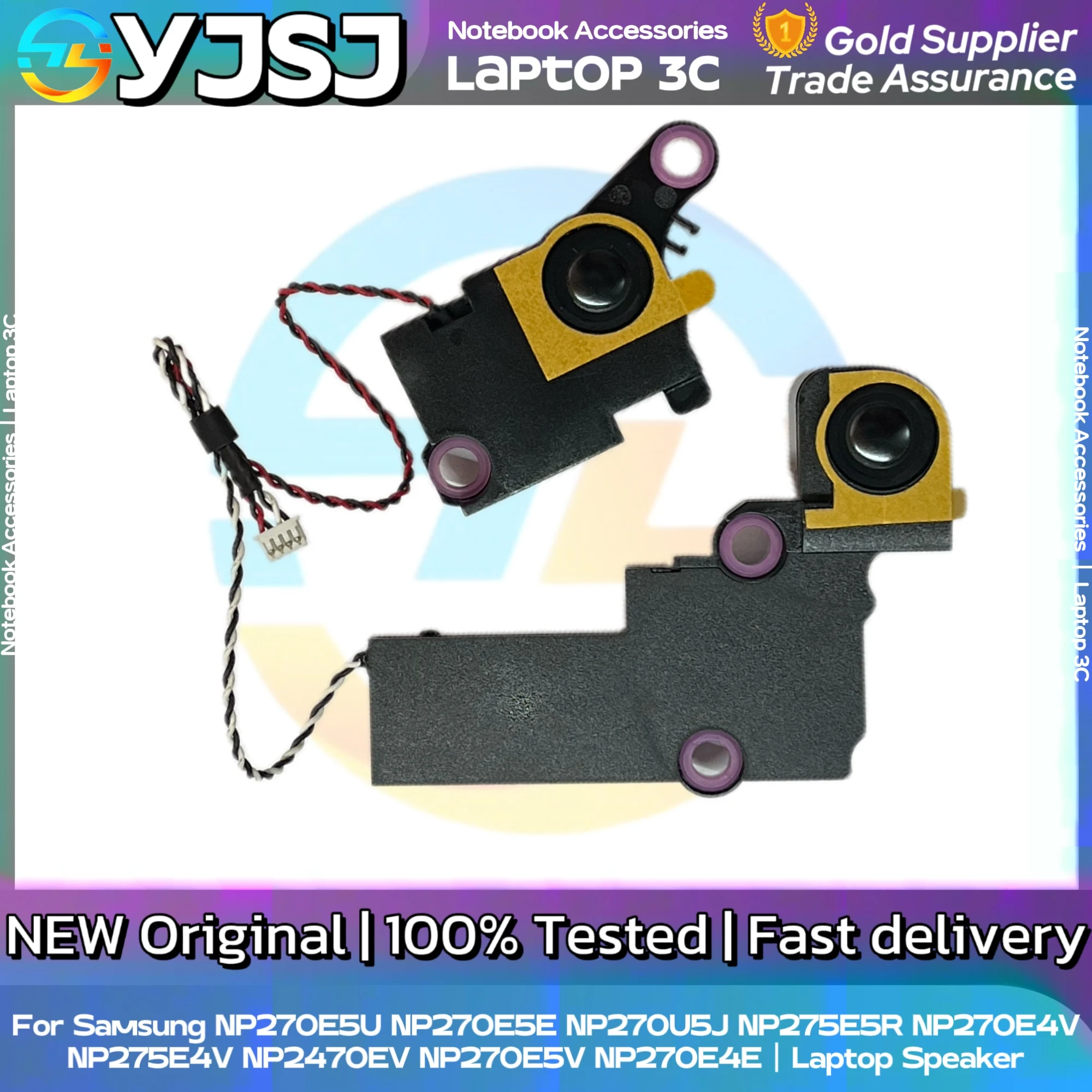 

GENUINE New Original Laptop Speaker For SAMSUNG NP300E5E NP300E5V NP275E5E NP270E5E NP270E5V NP270E5J NP270E4V NP270E4C 275E4V