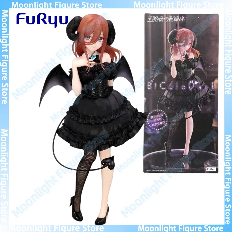 In Stock FuRyu BiCute Dark Nakano Miku Little Devil Anime Action Figure Toy Gift Model Collection