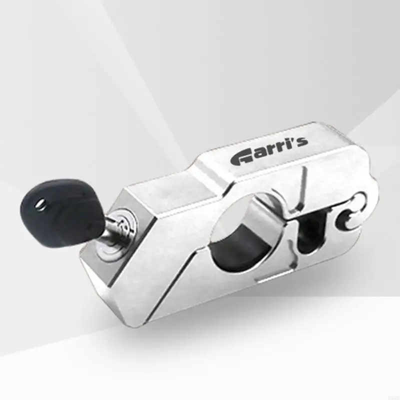 

D5BE Motorcycle Lock Anti Theft Handlebar Grips Motorbike Lock Easy Installation