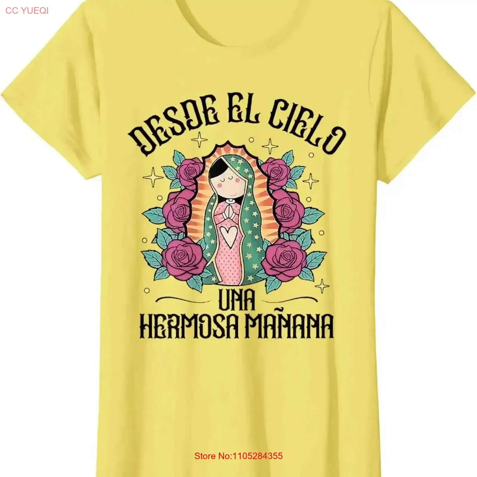 Desde El Cielo Una Hermosa Manana SweaT T Shirt vintage Washed Versatile graphic fashion streetwear Soft Stylish Comfortable