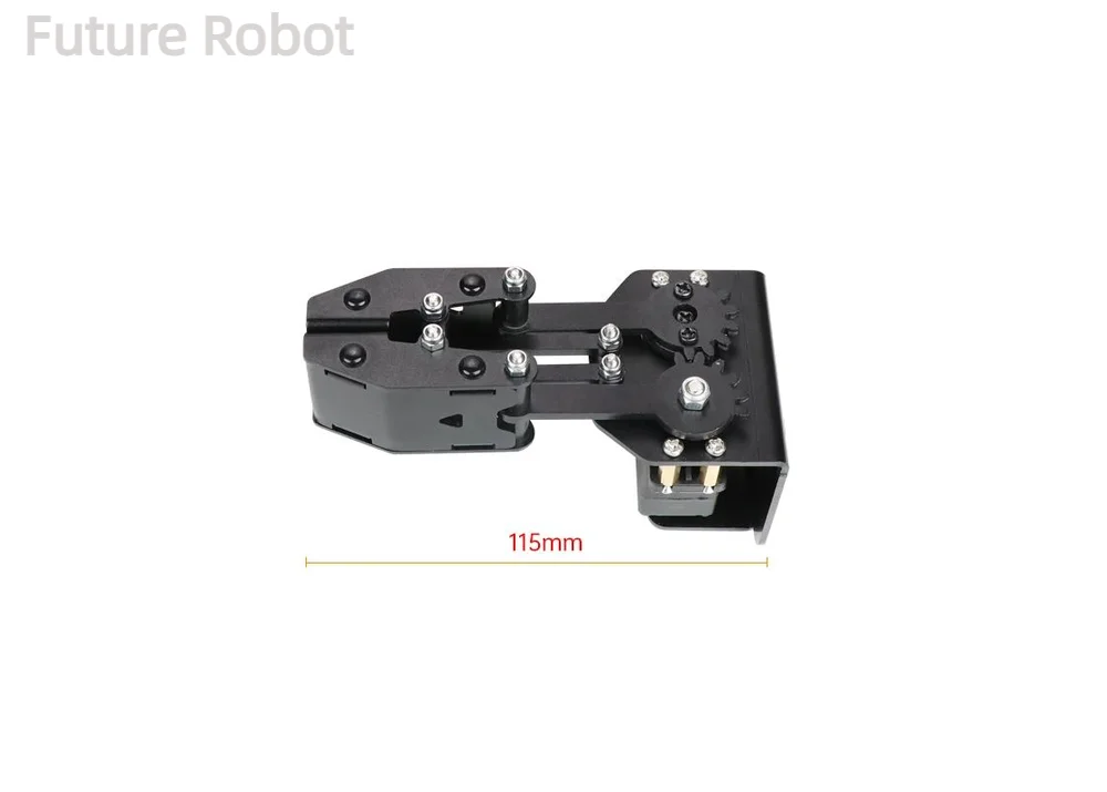 Penggenggam Robot cakar mekanik logam dengan Mg996R atau DS3218 Digital Servo Aloi cakar besar untuk Robot Manipulator lengan pembuat Kit DIY