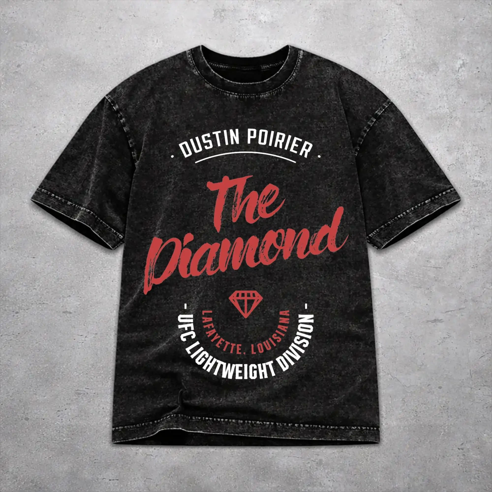 Stylish Dustin Poirier  Outfit T Shirt for Men Women  Washed Style Tee Shirt Clothing