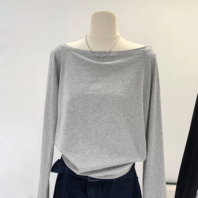 

Long Sleeve T-Shirts Womens Elegant Pink Ruffled Slim Fit Comfortable Breathable Summer Romantic Holiday Office Vacation Look