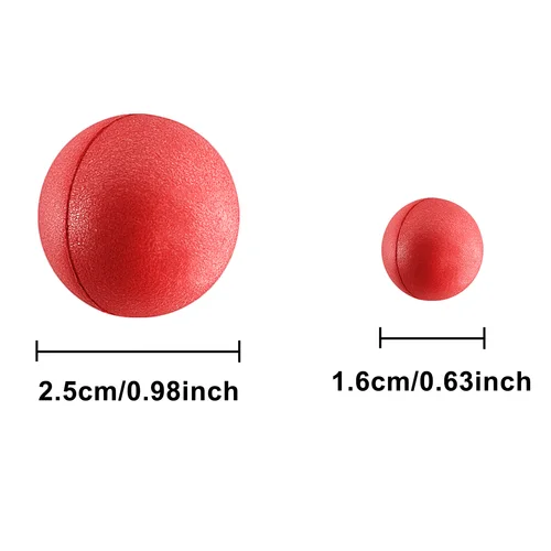 Imagen 2 del producto Aventik 12ps Flotador de clavija ranurada duradero y liviano Flotador de pesca redondo de alta visibilidad para agua dulce y salada