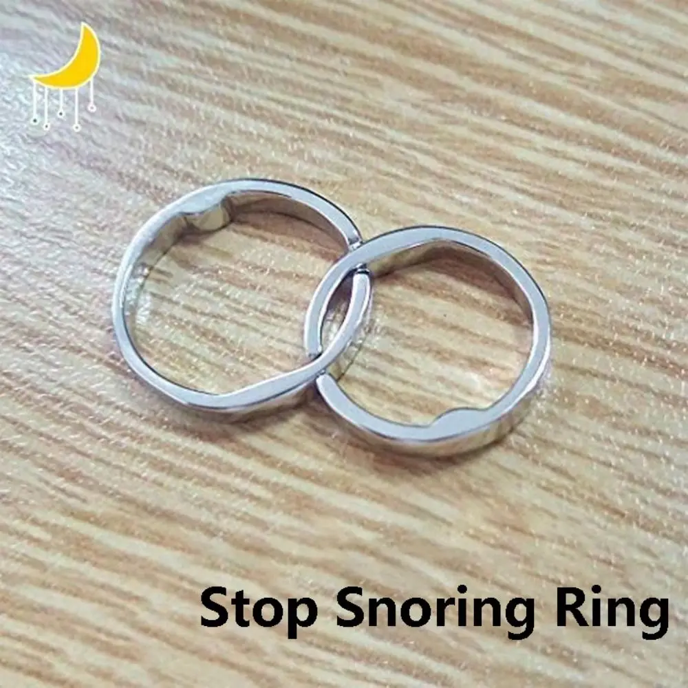 1PC Anti Snore Stop Snoring Ring S/M/L Acupressure Relief Snoring Ring Reduce Snoring Device Adjustable Anti Snoring Device
