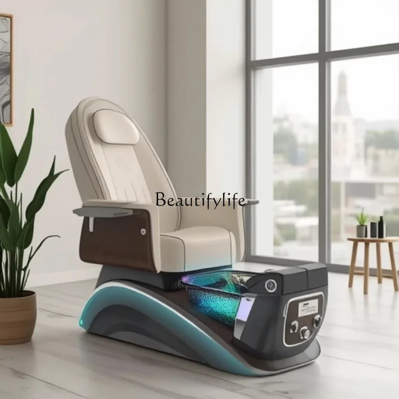 

02-Massage manicure chair Electric recliner foot massage beauty salon foot massage shop