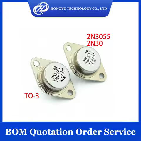 5 - 10 Pieces/Lots 2N3055 2N30 3055 TRANS NPN 60V 15A TO-3 Bipolar Transistor In Stocks