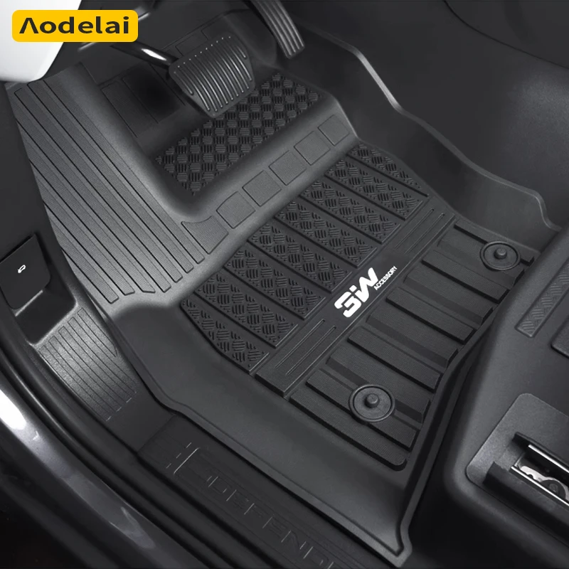 

Left drive，For 2020-2025 Land Rover Defender 90 110 130 TPE floor mats-friendly rubber interior decoration accessories