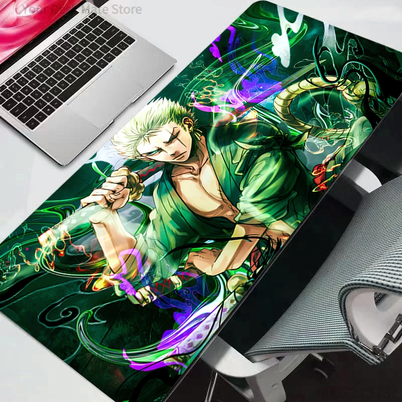 Mauspad One Piece Gamers, großes, erweitertes Gaming-Mauspad, Schreibtischunterlage, Tastaturunterlage aus Gummi, strapazierfähiger Teppich XXL