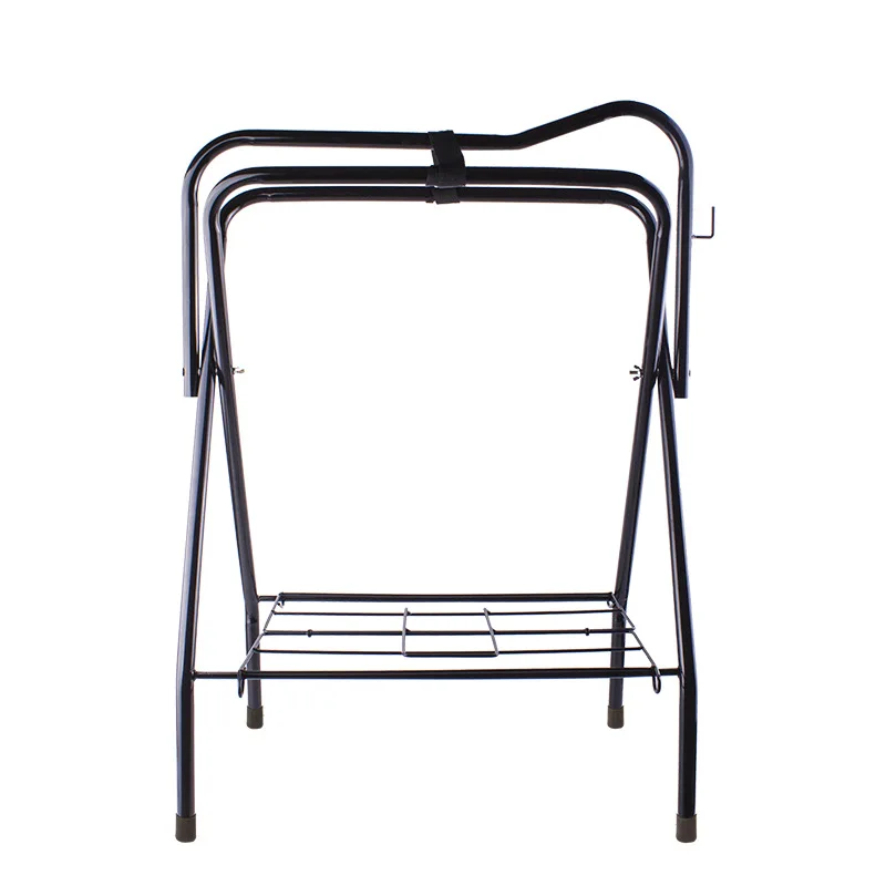 

Saddle rack folding saddle rack storage room indoor saddle rack harness