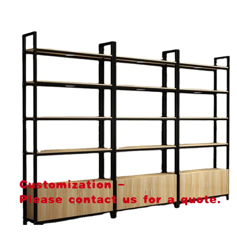 custom.Supermarket Shelves Makeup Products Multi-layer Display Cabinets Convenience Store Snacks Display Rack