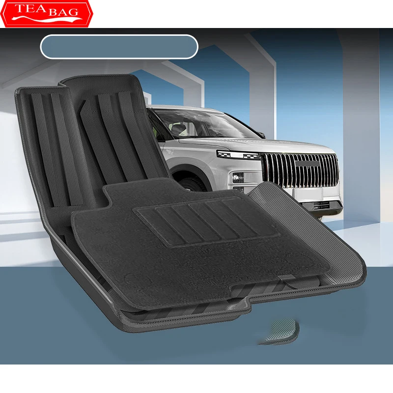 For JAECOO 7 J7 2023-2024 Car Styling Floor Mats Double Layer Carpet TPE Foot Pad Interior Floorliner Trunk Mat Auto Accessories