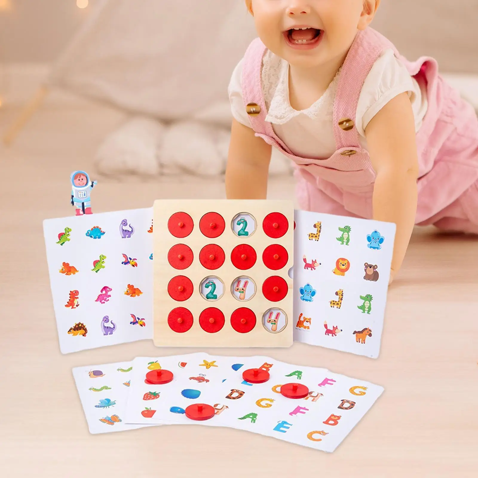 Memory Game Learning Toy Creative Activities Practical Portable Montessori Toy