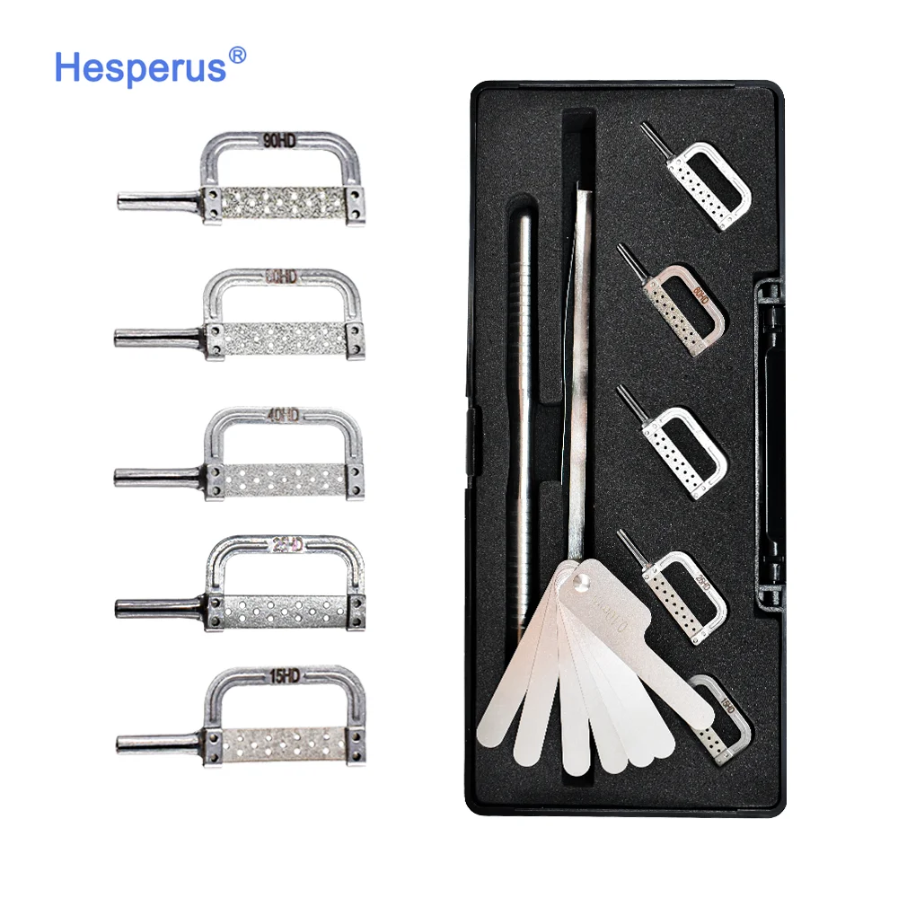 1Box High Quality Vertical Reciprocating IPR Interproximal Stripping Orthodontics Handpiece Kit Ipr System Saw Spare Parts