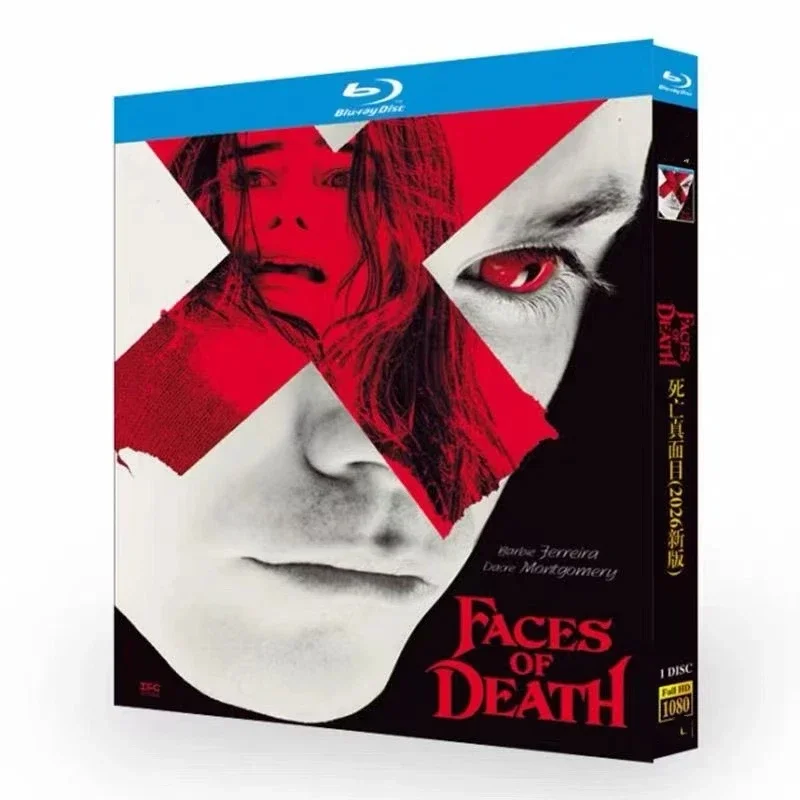 Faces Of Death 2026 Horror Movie Blu-ray Disc Single Box DVD