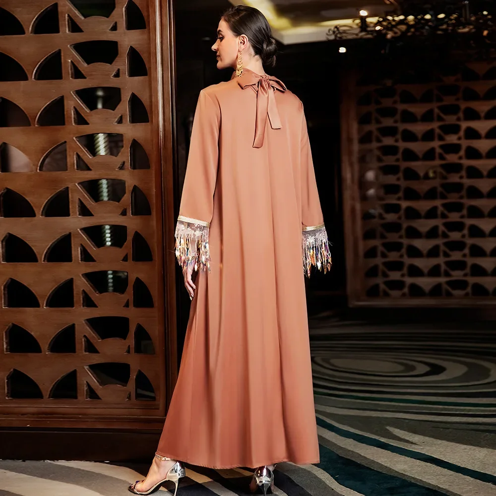 Abayas For Women Dubai 2024 African Muslim Fashion Dress Caftan Marocain Wedding Party Dresses Boubou Robe Djellaba Femme Luxury