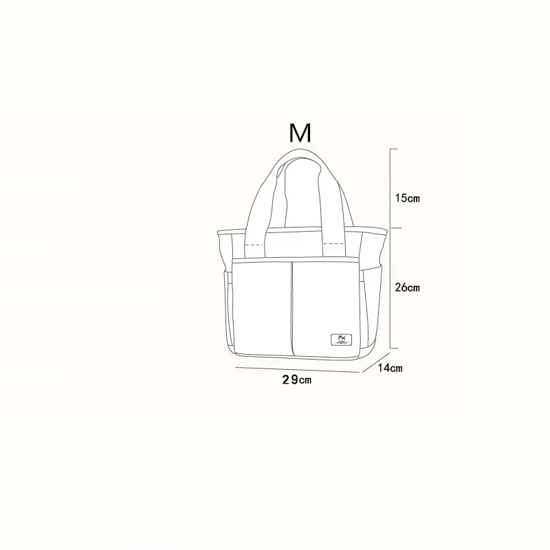 Multi-pocket Baby Nappy Diaper Bag Baby Nursing Bag for Stroller Fashion Maternity Zipper Handbag Shoulder Bag for Mother Mummy