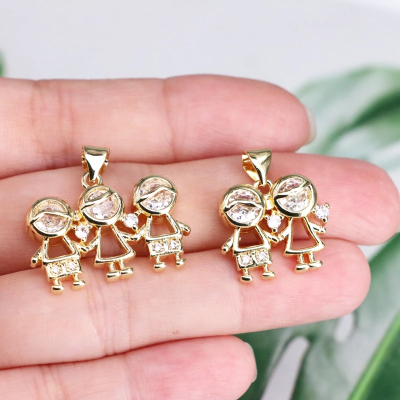 

5pieces lovely Boys and girls charm beads kids pendant jewelry accessories 18K plated free design for jewelry maiking