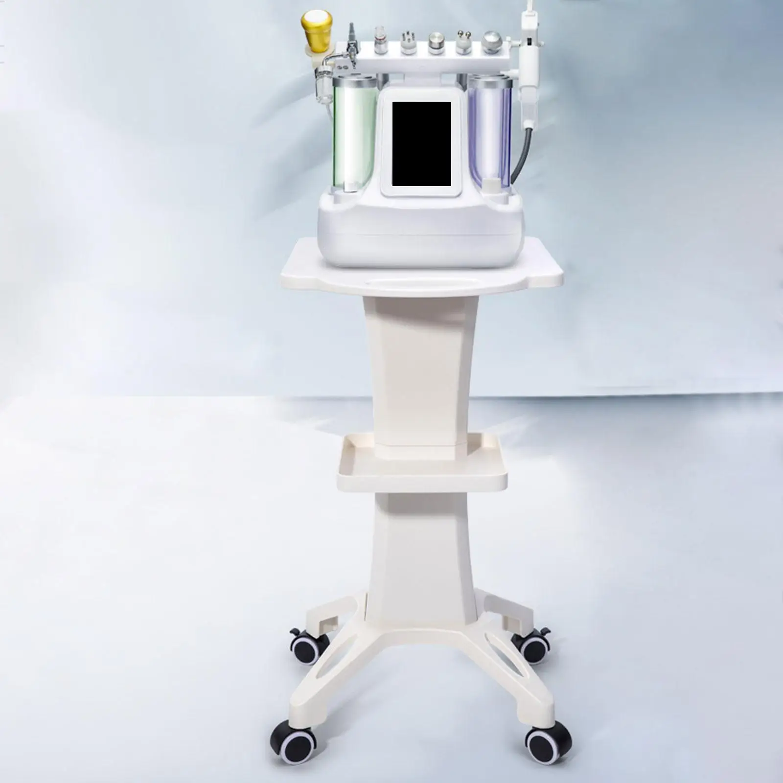 Salon Equipment Trolley with Wheels for Beauty Instrument Storage Cart Rolling Stand for Hairdresser Spa Salon Tool Cabinet