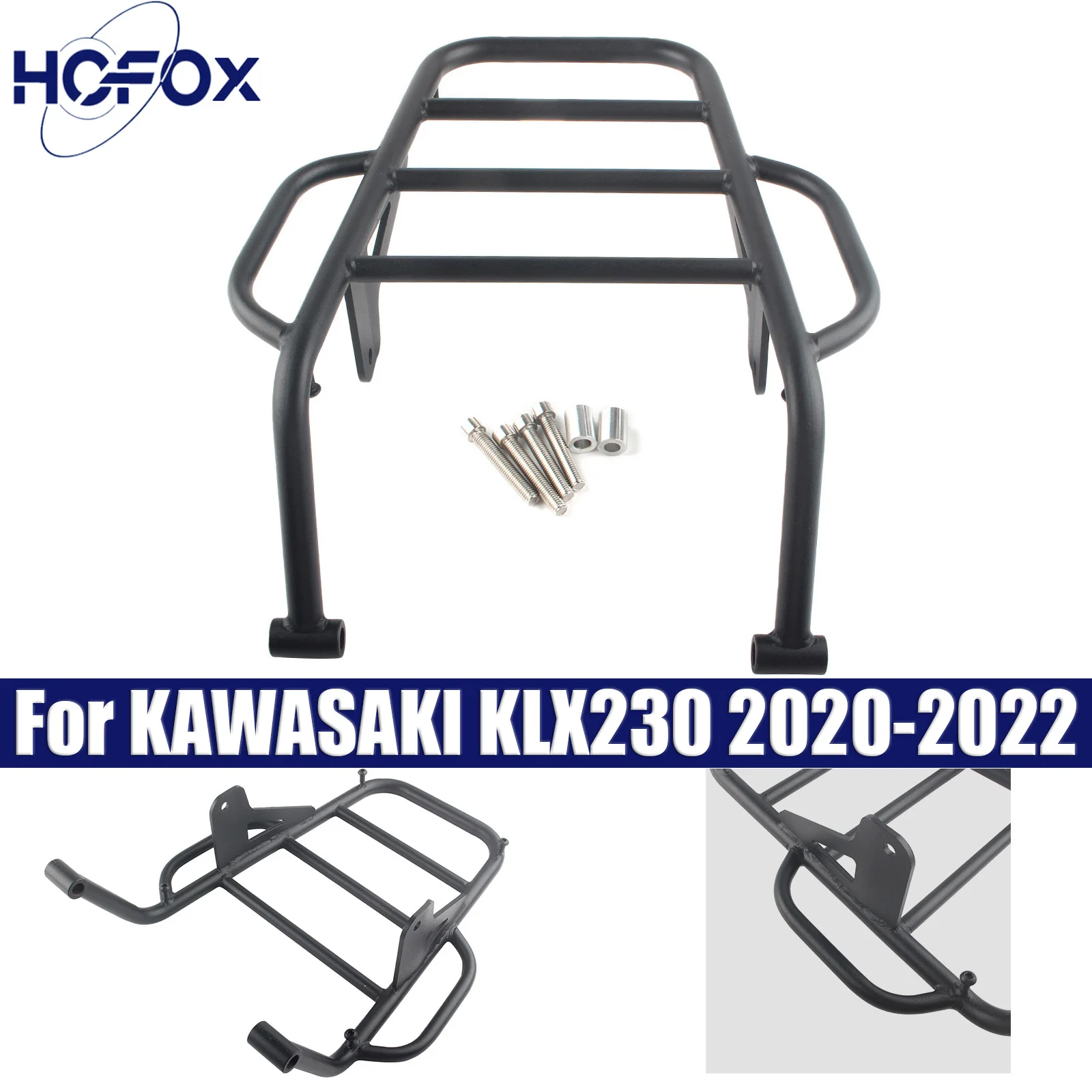 Suitcase Luggage Carrier Board Luggage Rack Shelf For KAWASAKI KLX230 2020-2022 KLX230R 2021-2022