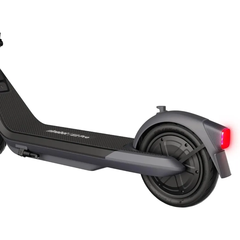 Ninebot Electric Kick Scooter E2/E2 Plus/E2 Pro/ES1L - Powerful Motor, 12.4-15.5 mph, Dual Brakes and Cruise Contro