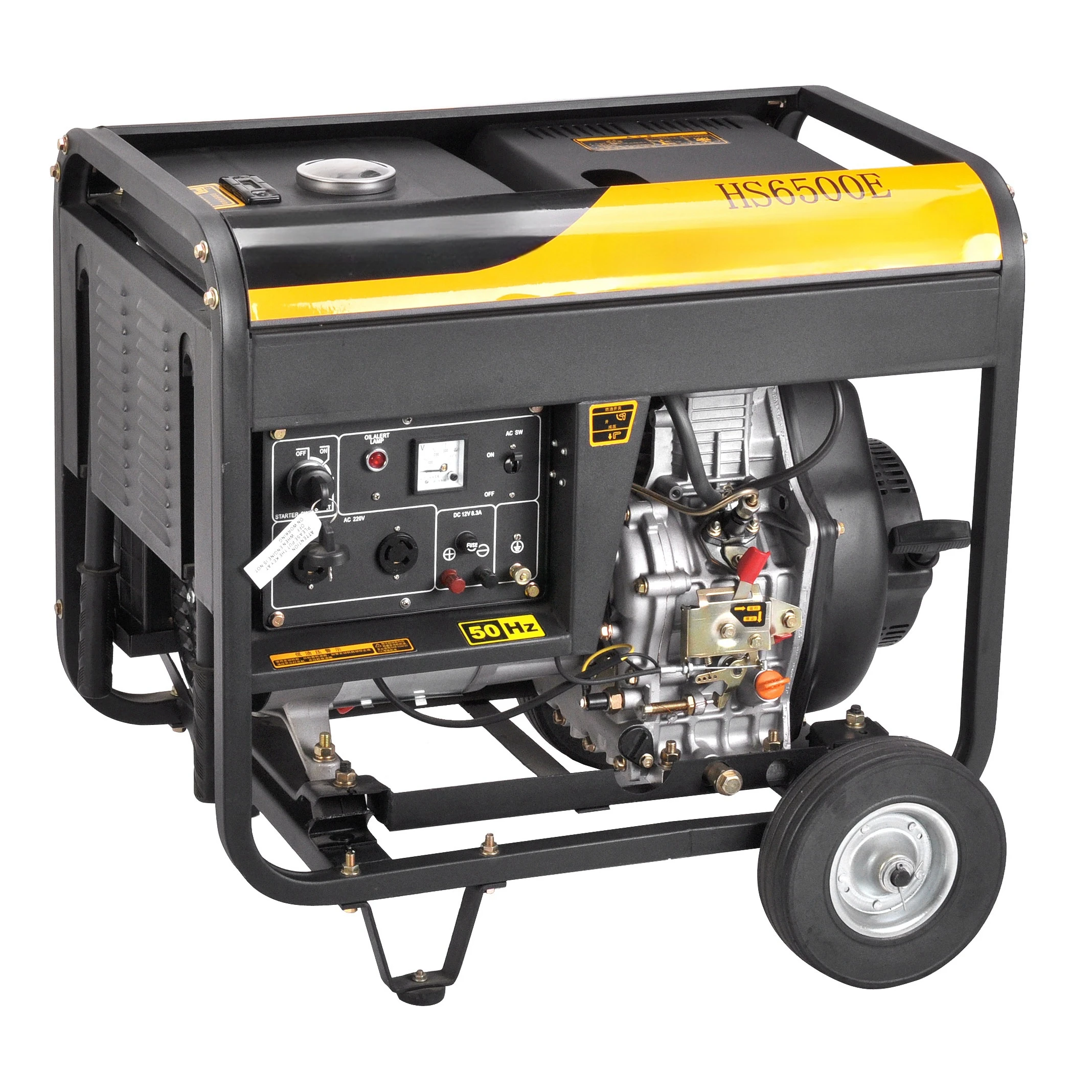 2 kw 3kw 4kw 7kw 10kw 110V 220V 380 Portable Power Inverter Generator Household Diesel Generator