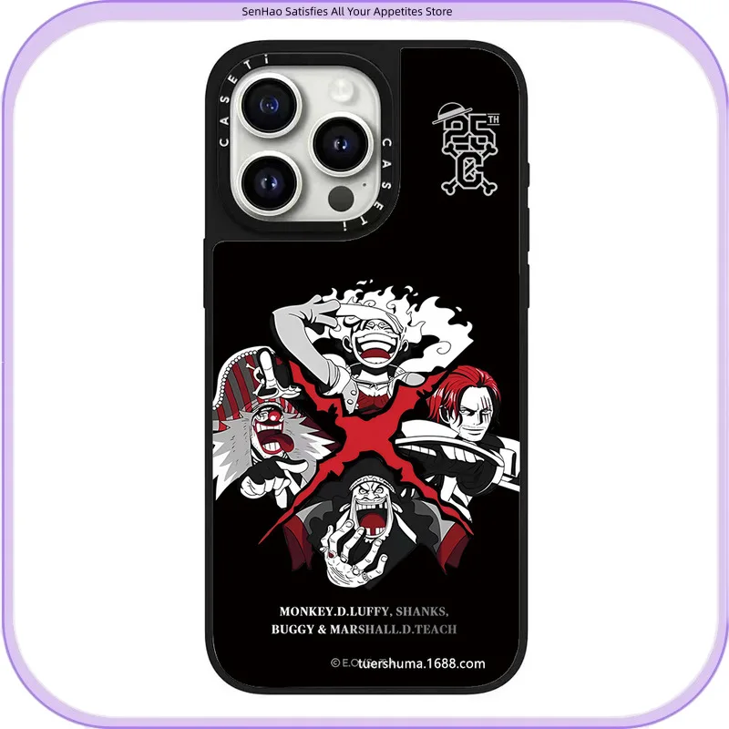 

BANDAI 2.0 Mirror One Piece Официальный лицензированный чехол премиум-класса fo17 pro Max Чехол для мобильного телефона с аниме-тематикой