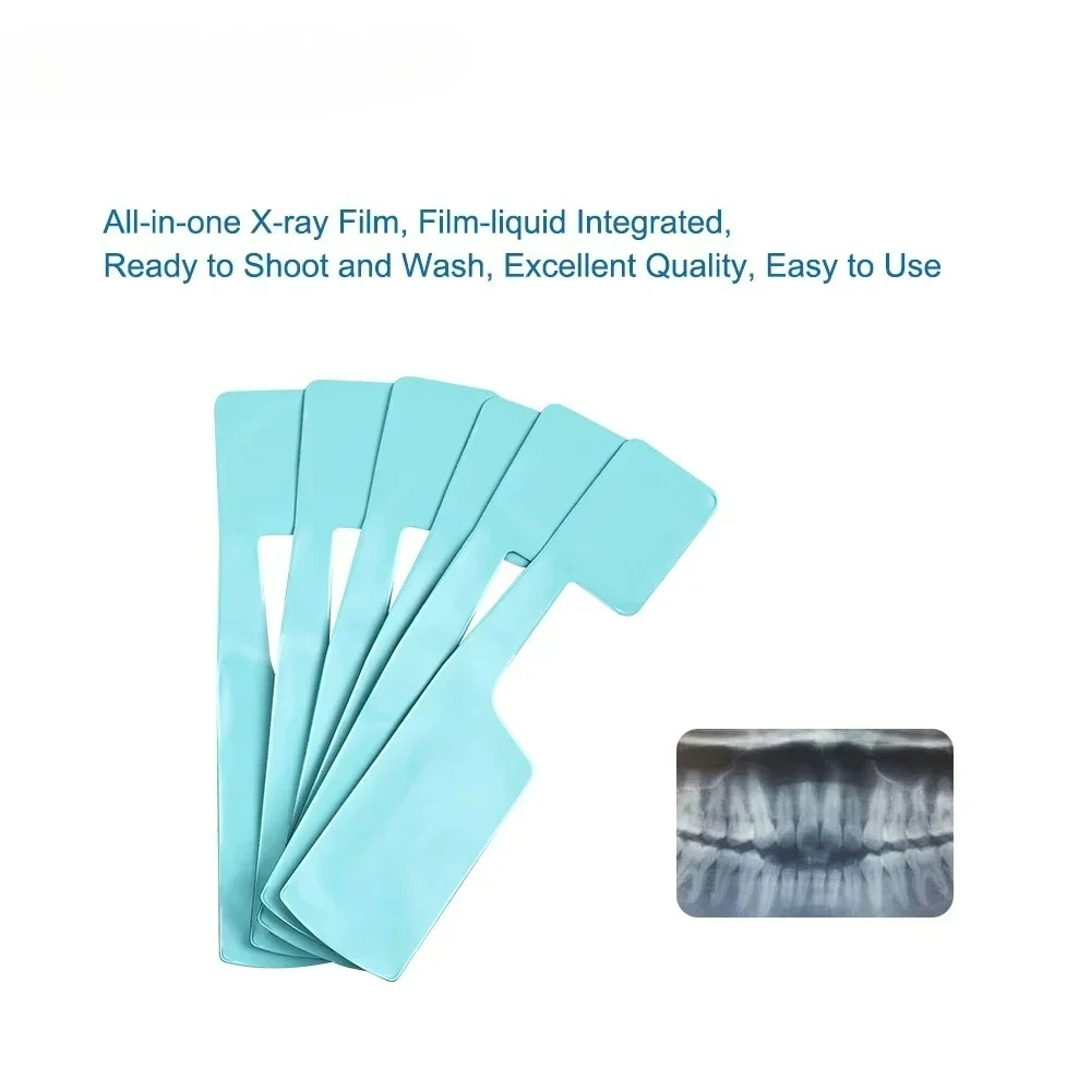 

50Pcs/Box Dental Self Developing X Ray Film Italian X-ray Film Integrated Film Quick High Definition Intraoral Imaging Films