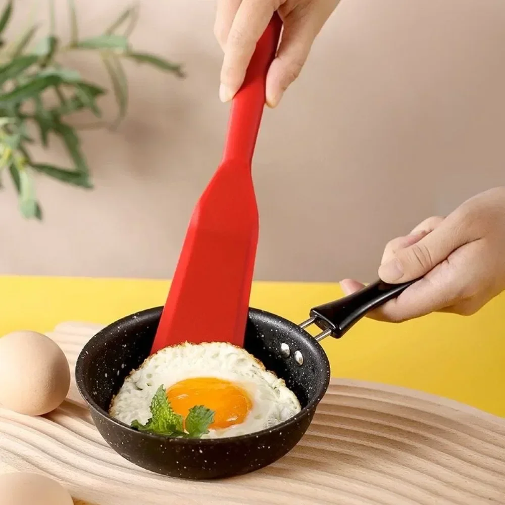 3 Color Silicone Frying Shovel Non-Stick Surface Kitchen Pancake Fried Egg Transfer Shovel Steak Shovel Kitchen Baking Tools