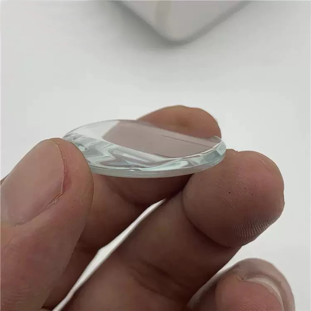 2 Stück, Durchmesser 21/30 mm, echtes 3A-beschichtetes Kristallglas für ORIENT-Uhren, dreifach prismatisches Spiegelglas, geeignet für optische Komponenten von Herren- und Damenuhren. – Detail 5