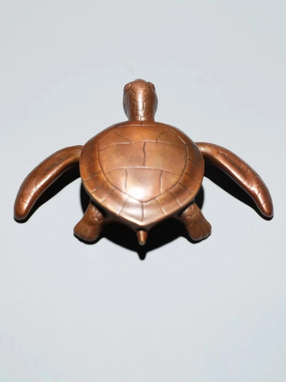 Seiko Turtle Hand Pieces Doll, Bronze, Material, Tea Ornaments, Sweet Pet, Paper Weight