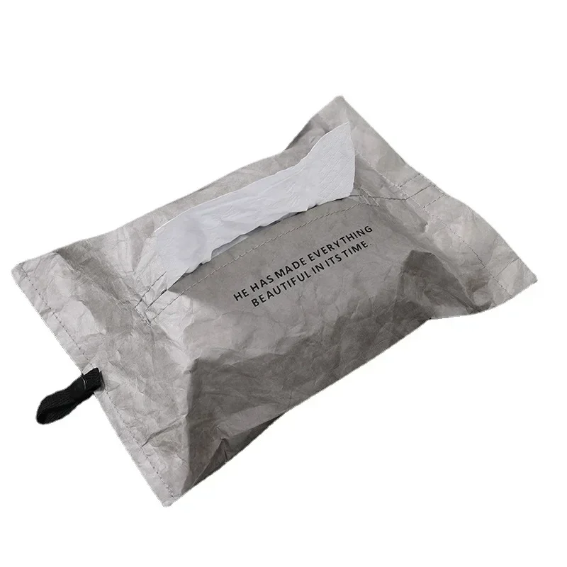 Soporte para pañuelos de coche creativo, funda y bolsa - imagen 5