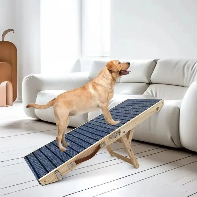 Dog Climbed Bed Side Stairs Cat Climbing Frame Step Folding Support Frame Dog Trainings Accessories Cat Sharpening Claw Board