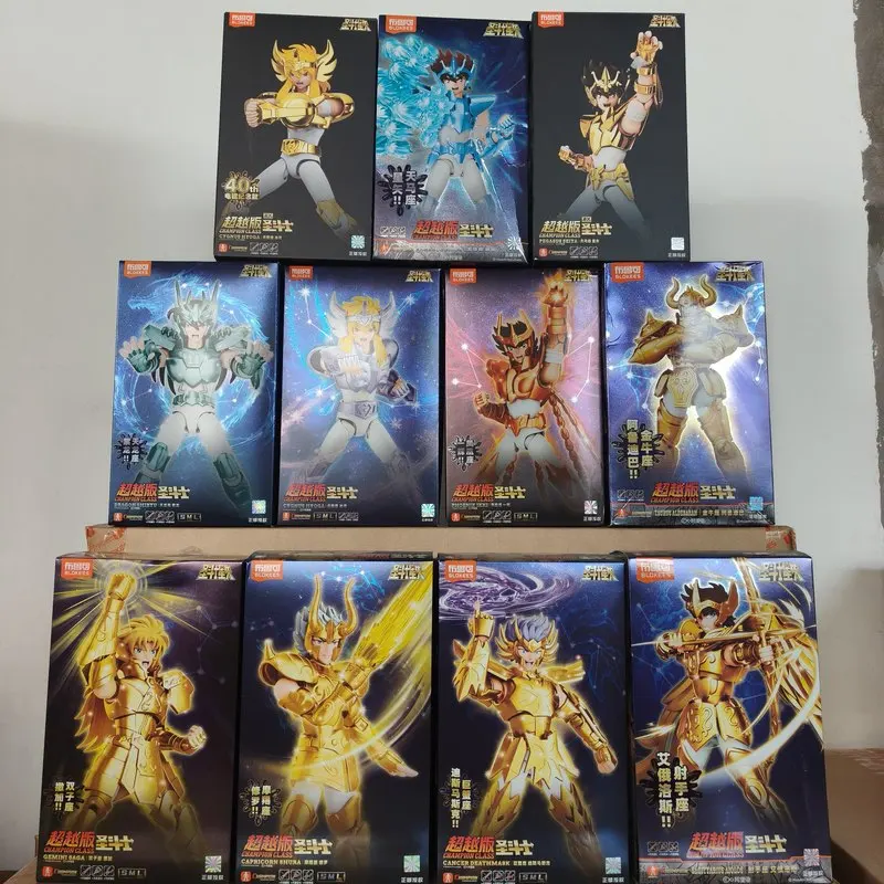 Blokees Saint Seiya Phoenix Ikki Action Figure Champion Class Assemble Model Collectible Desktop Display Gift For Anime Fans