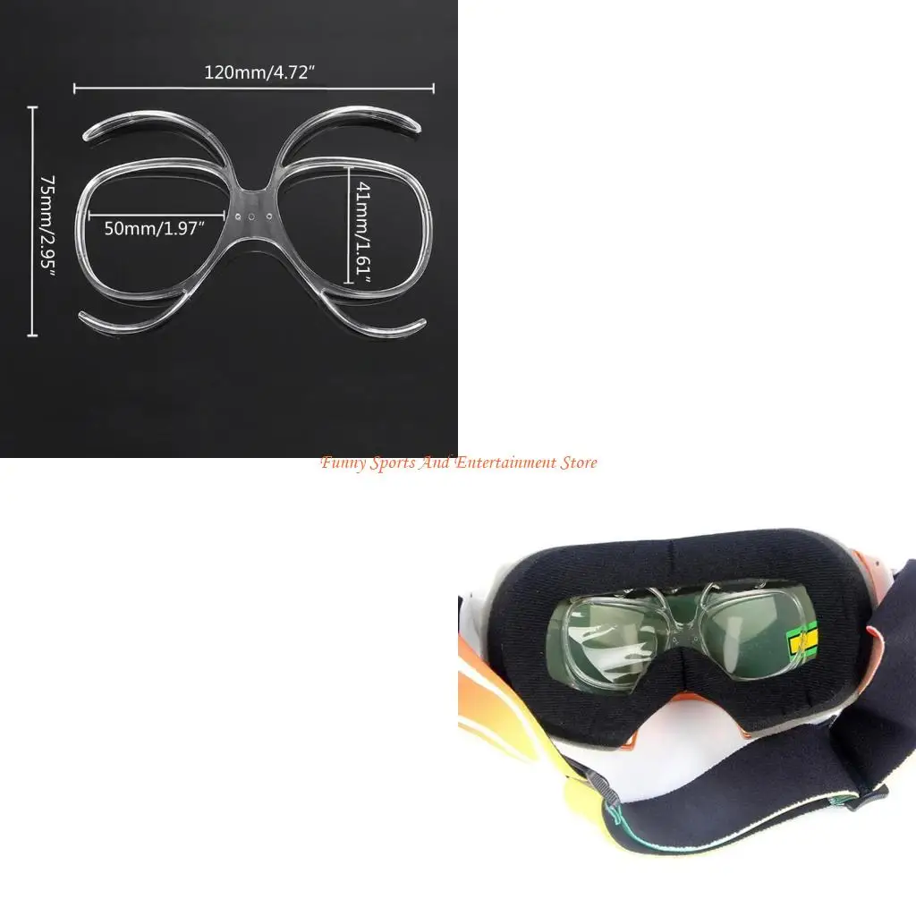 

C4DE Optical Insert for Glasses Wearer Universal Size Snowboard Goggles Inner Frame