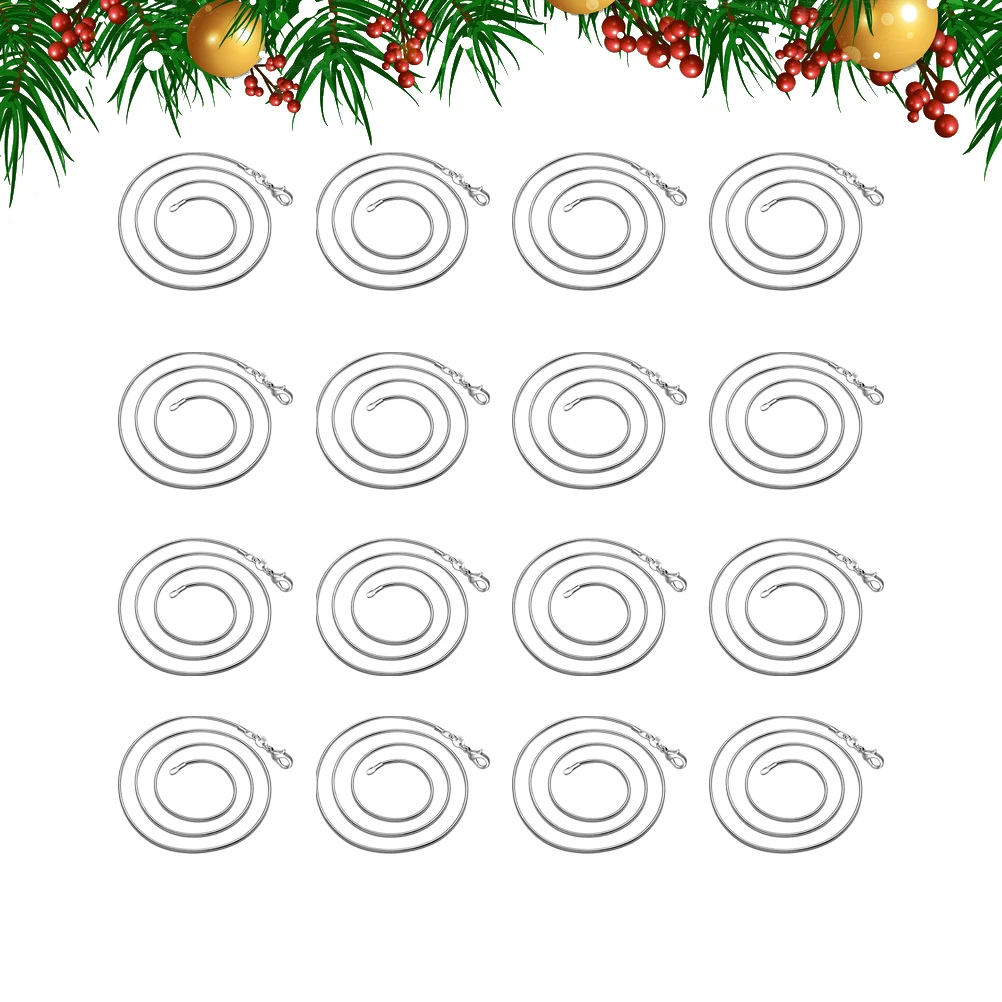 

30 Pcs Snake Chain Necklace Small Jewelry Gift for Women Accessories Delicate Miss