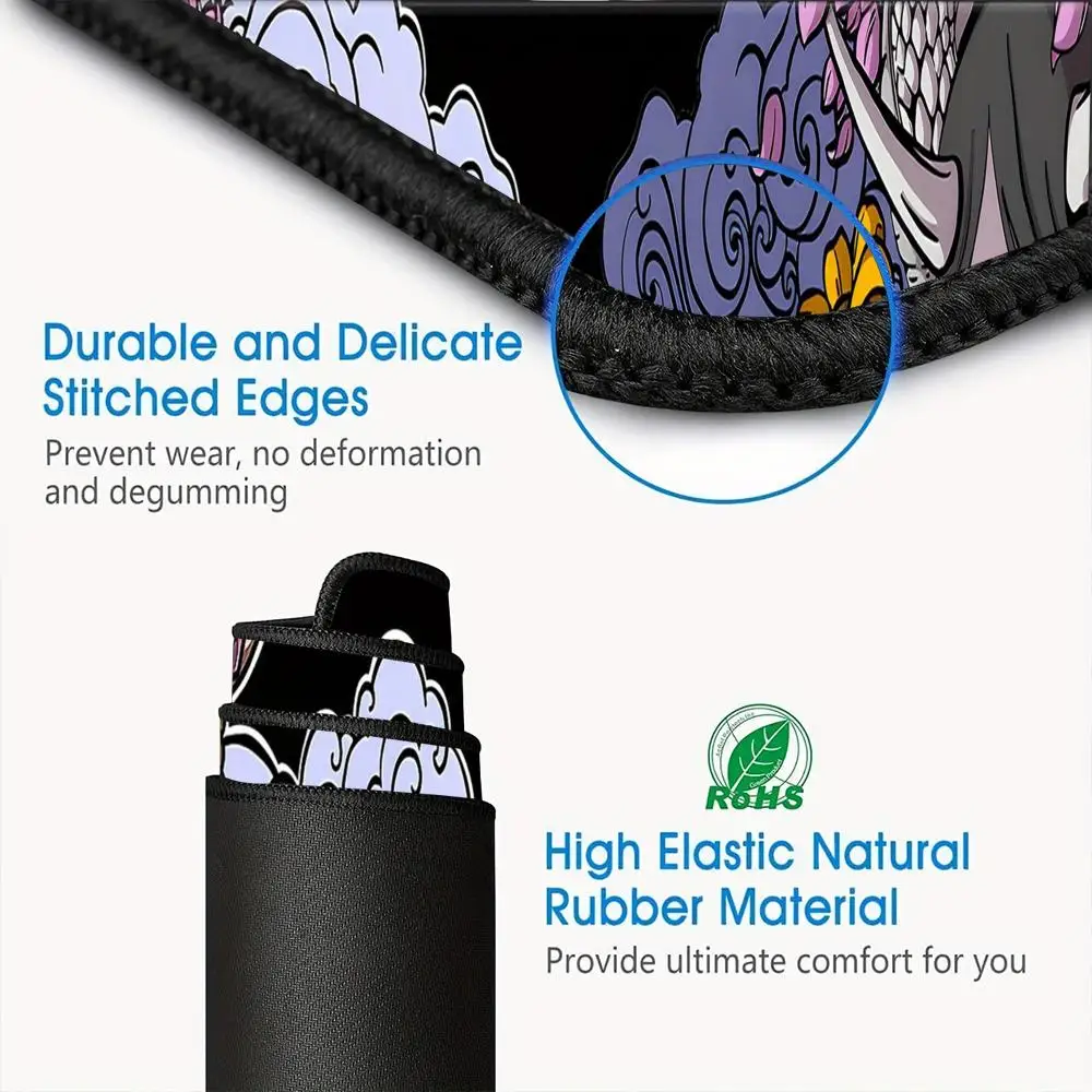 لوحة ماوس لغرفة النوم، حصيرة مكتبية لغرفة النوم، حصيرة مضادة للانزلاق للكمبيوتر المحمول المكتبي، سجادة ماوس للتعلم