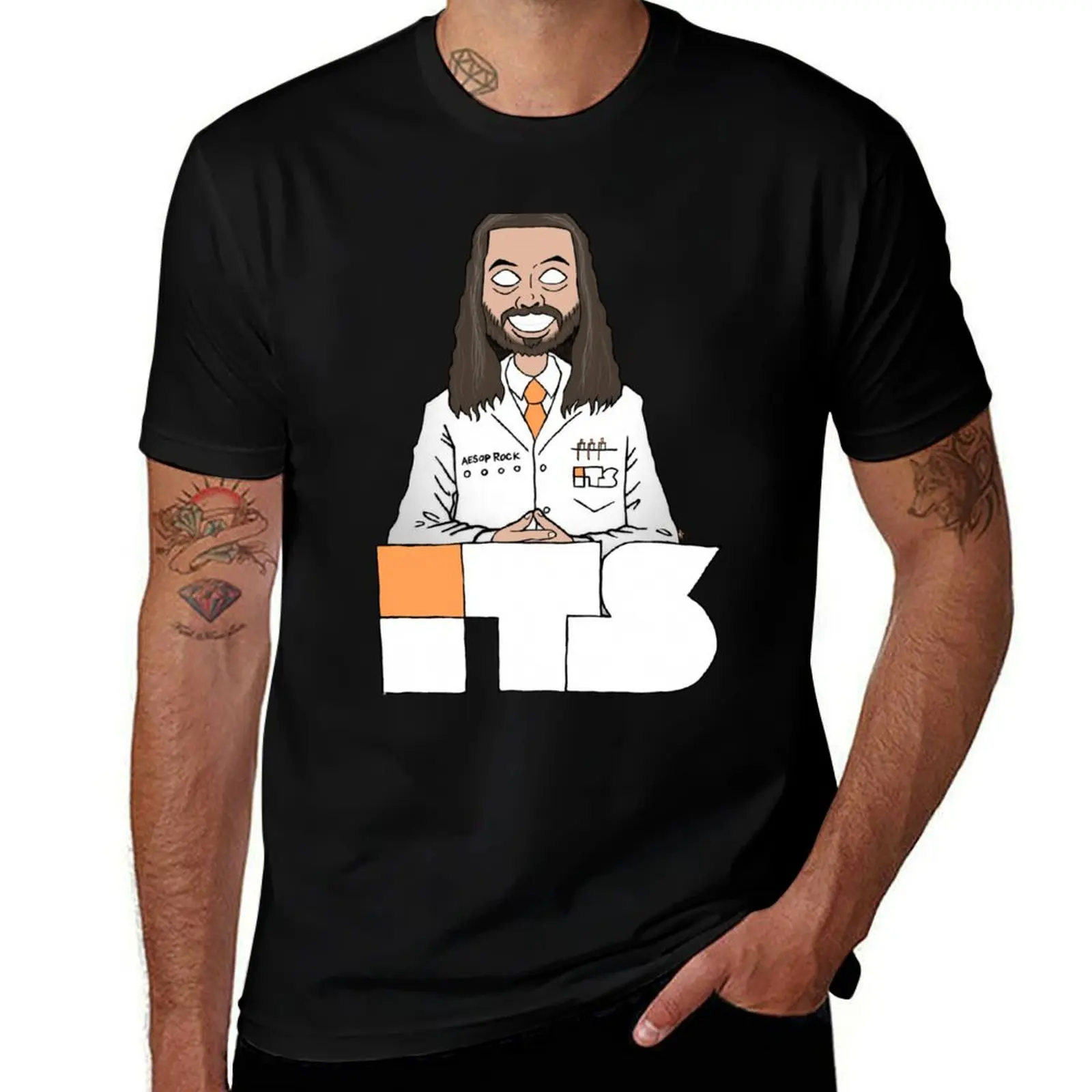 Aesop Rock Integrated Tech Solutions T-Shirt Stylish Graphic Short Sleeve Top