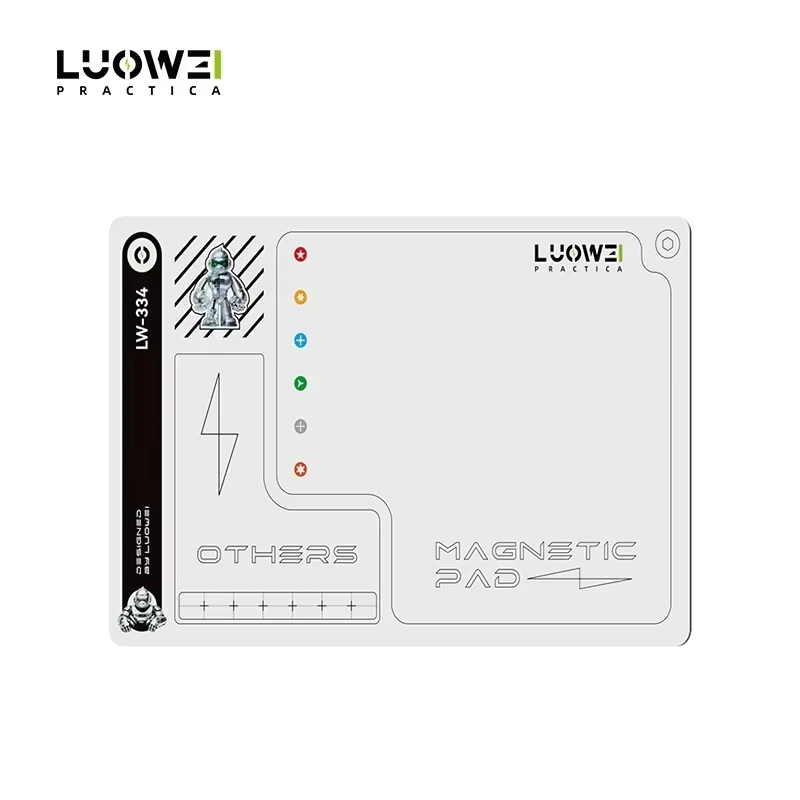 

LUOWEI LW-334 Magnetic Screw Storage Pad 1.5mm Double-Sided Pad For Mobile Phone Motherboard Repair Tool