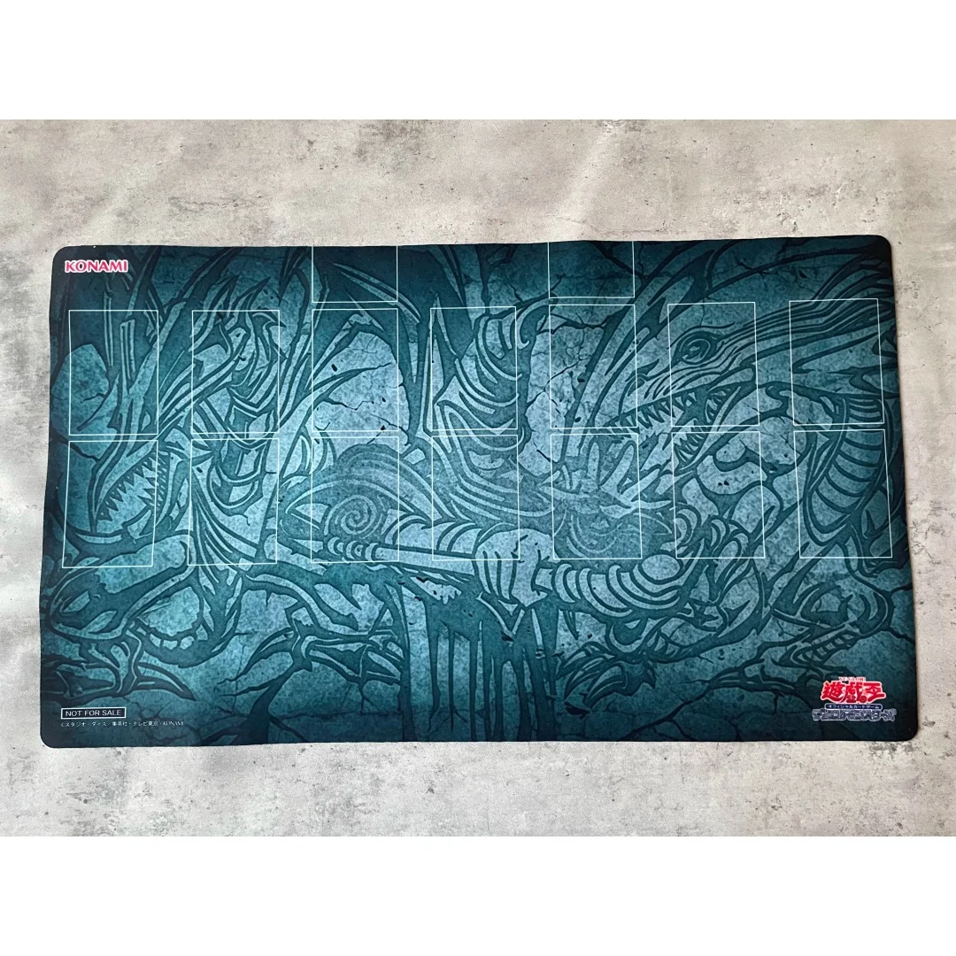 600x350mm Yu-Gi-Oh！Duel Disk Dark Magician&Blue Eyes White Dragon Manga Playmat Red-Eyes Dark Dragoon Rubber Board Game Card Mat