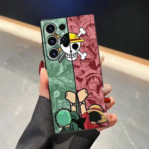 Anime One Pieces Case for Samsung Galaxy S26 Ultra Note 20 8 9 10 S10 S9 S20 Ultra S23 S24 S21 FE S25 Plus Funda Phone Cover