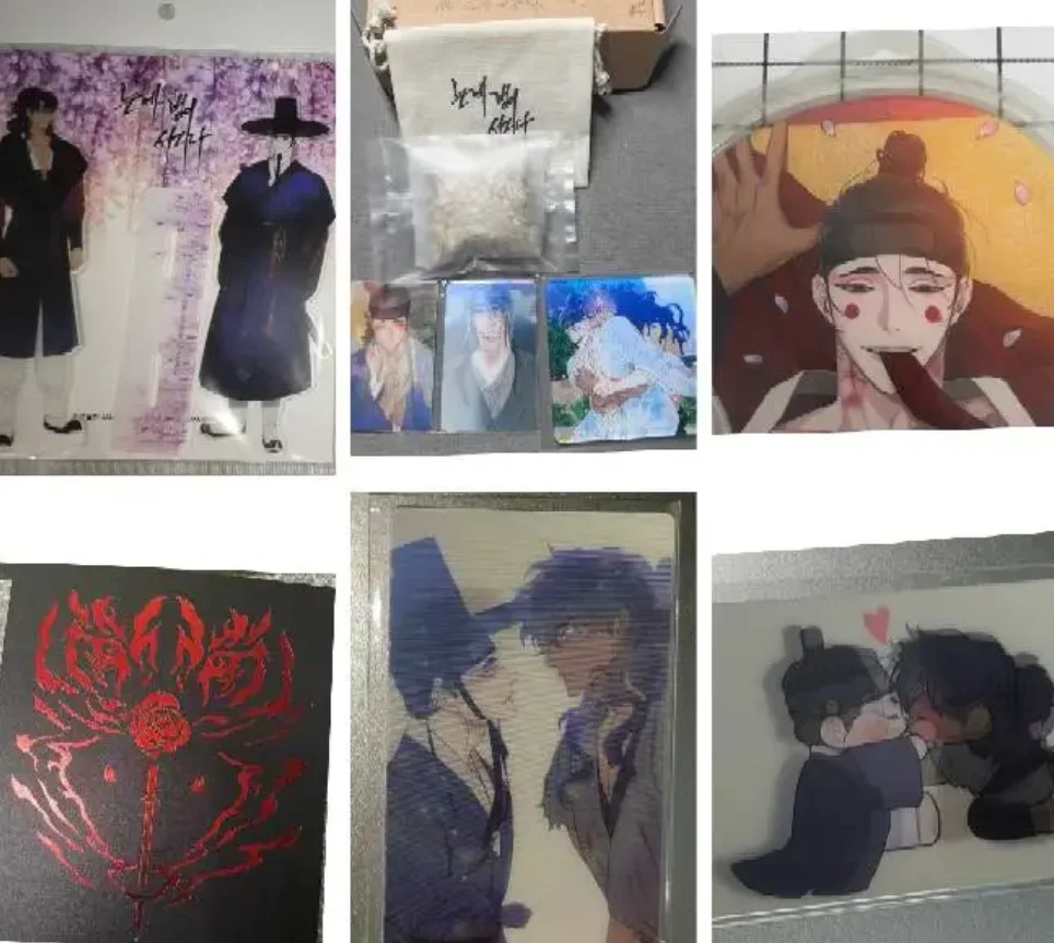 Taming the Tiger Acrylic stand cards Mouse pad Lezhin official goods In stock