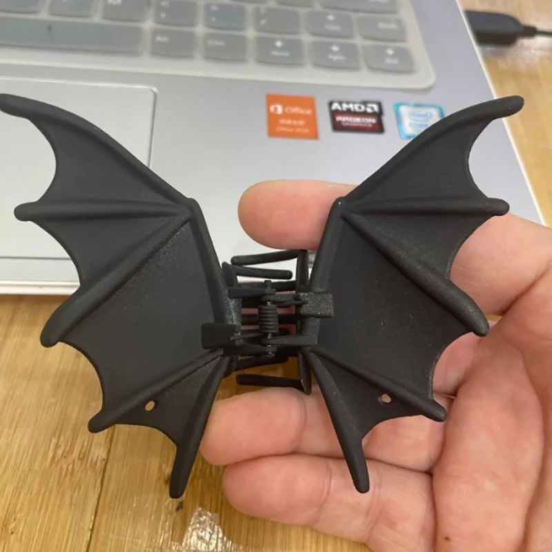 1 pezzo di accessori per capelli di Halloween fermagli per capelli pipistrello in metallo colore nero carino moda squalo clip per donne ragazza copricapo regali