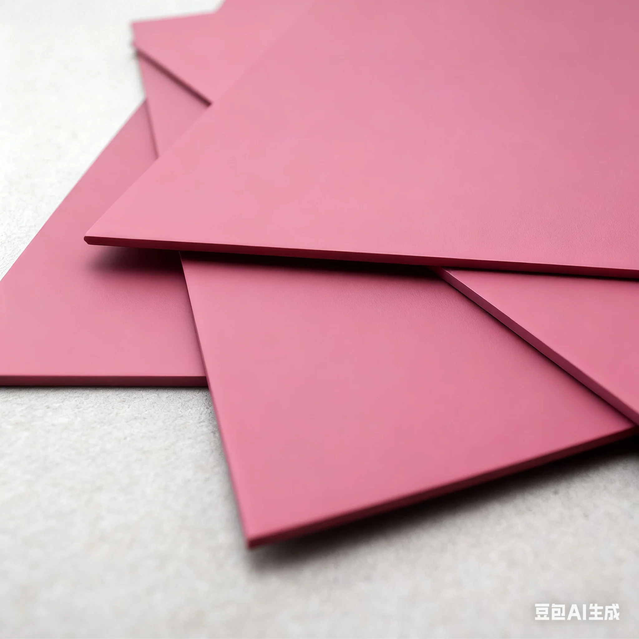 صفائح بلاستيكية باللون الوردي (أحجام مختلفة) - مناسبة لصنع الأغمدات المخصصة وحاملات المقبض