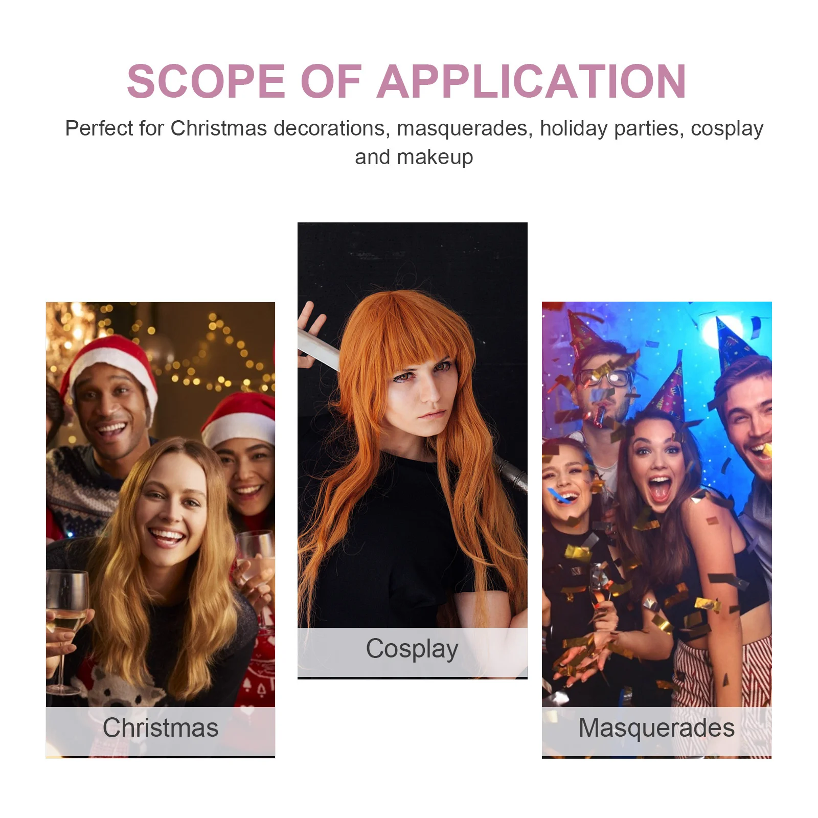2 個の猫耳と尻尾セット プレミアム素材 耐久性のあるコスプレアクセサリー ハロウィンテーマのパーティーコスチューム 女の子 女性用