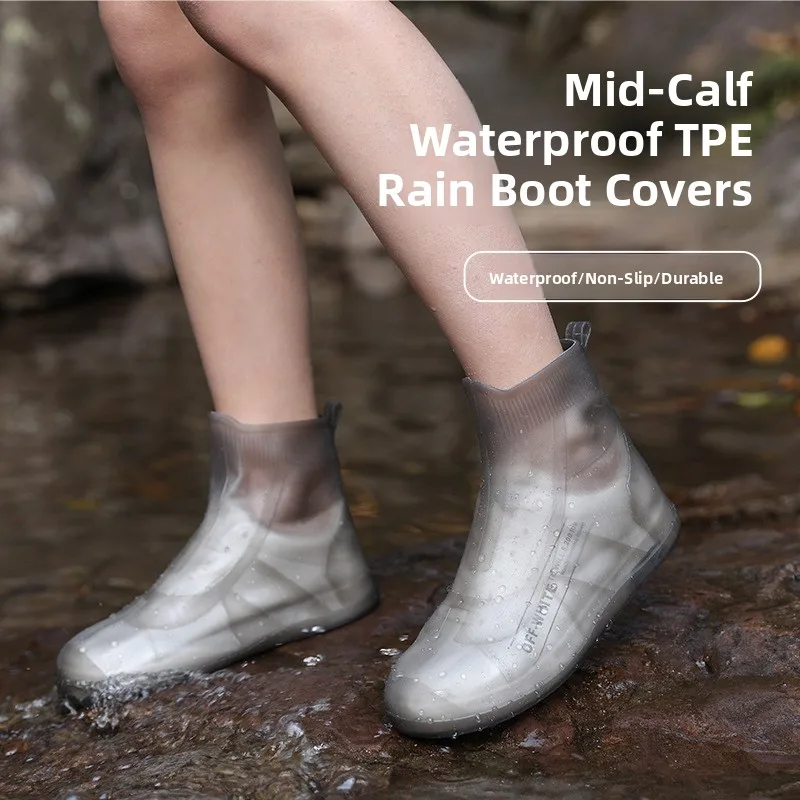 waterproof-shoe-covers-disposable-student-mid-calf-rain-boot-covers-anti-slip-wear-resistant-reusable-shoe-covers